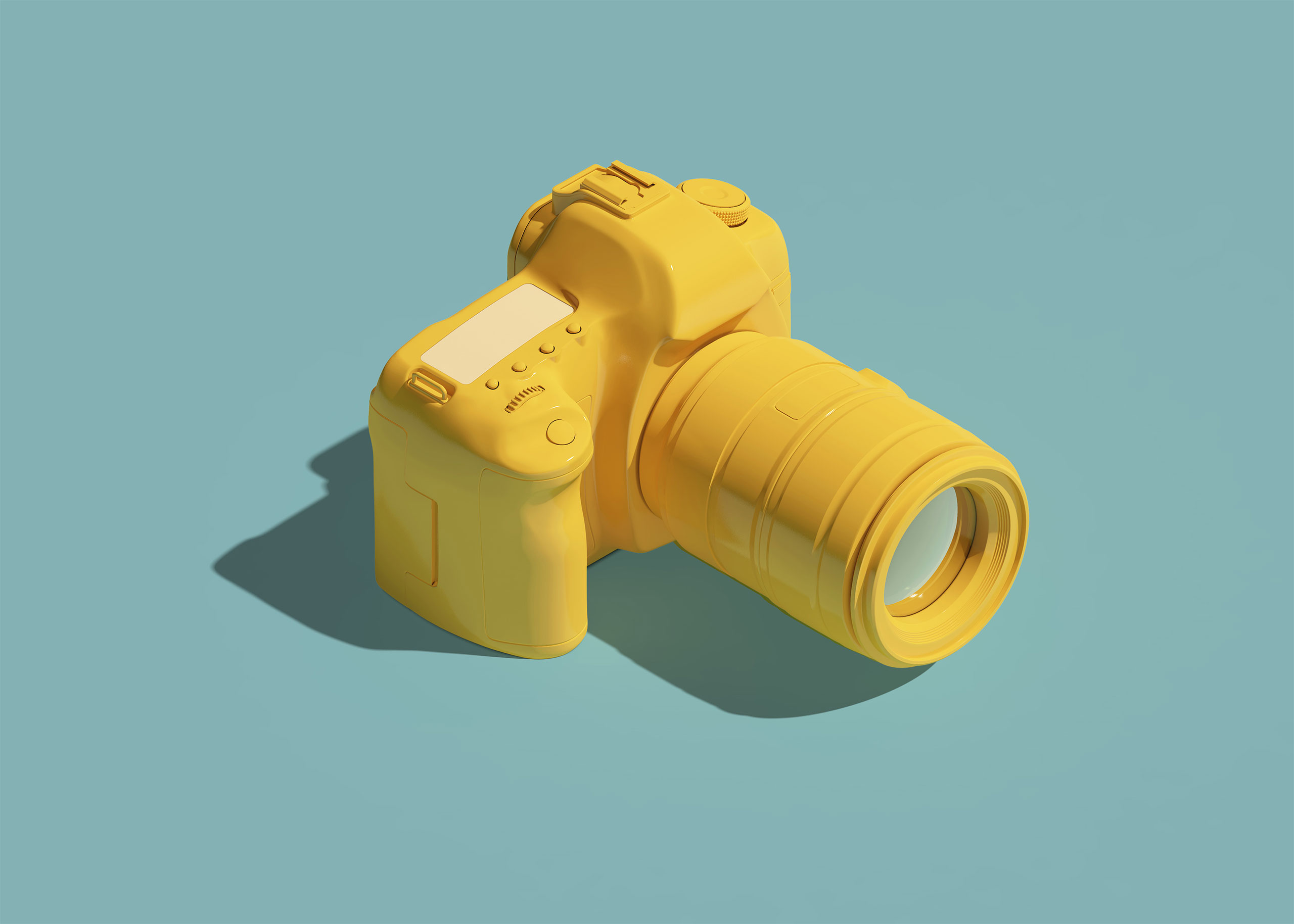 3D SLR Camera Model